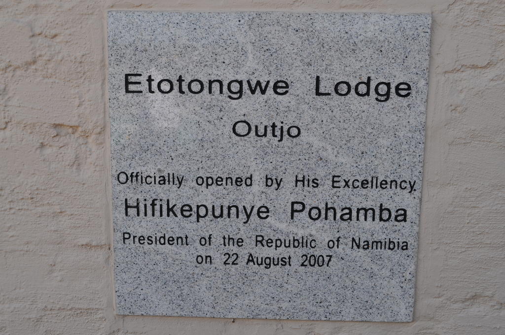 Etotongwe Lodge Outjo Kültér fotó